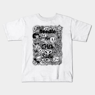 Doodle For Arts Sake Kids T-Shirt